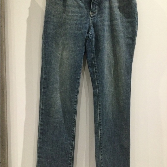 LRL LAUREN JEANS CO. RALPH LAUREN PETITE 4P HIGH RISE - Picture 2 of 5